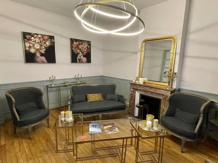 Suites Mana - La Perle Des Isles , Superbe Maison Art Deco Avec Balneotherapie Rethel Bagian luar foto