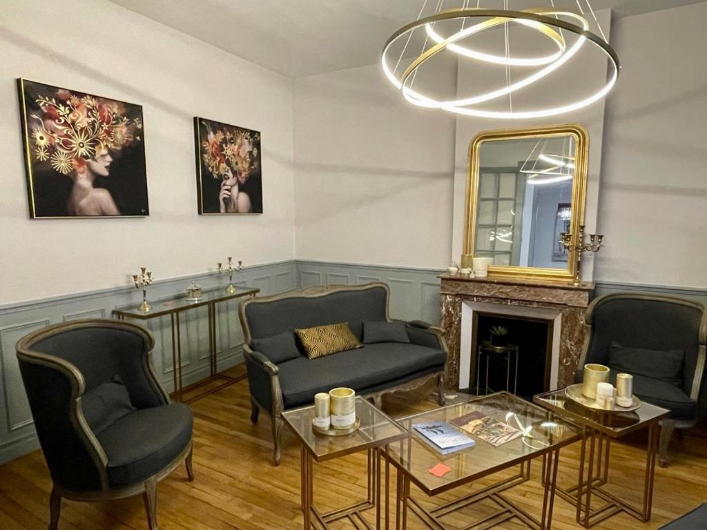 Suites Mana - La Perle Des Isles , Superbe Maison Art Deco Avec Balneotherapie Rethel Bagian luar foto